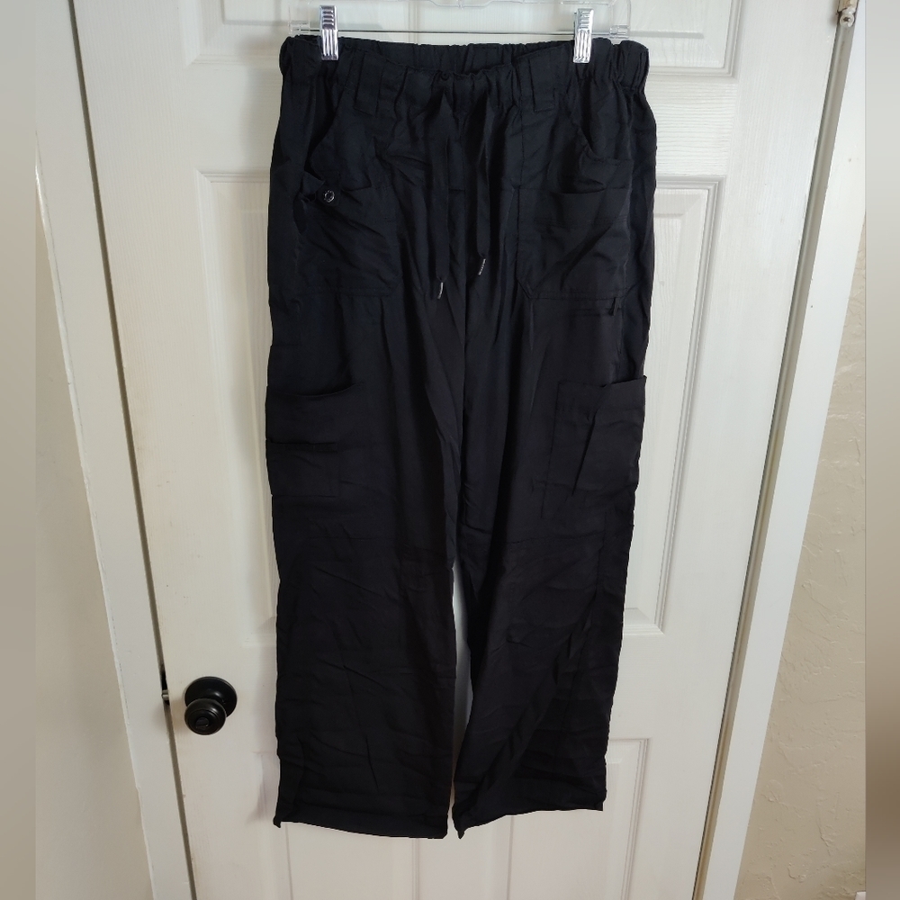 Adar Pro Black Scrub Pants size L